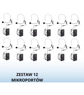 ZESTAW 12 MIKROPORTÓW DNA KOMPATYBILNE ZE SOBĄ