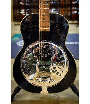 Gitara rezonansowa Fender FR-50 Resonator CE / Round Neck – Black