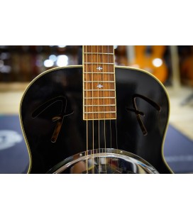 Gitara rezonansowa Fender FR-50 Resonator CE / Round Neck – Black