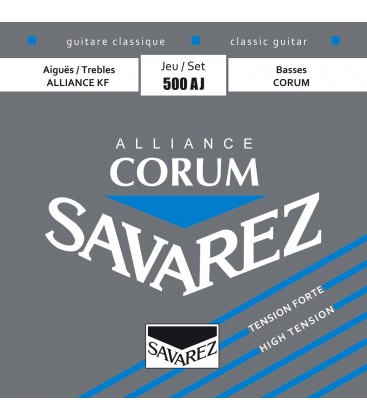 Struny do gitary klasycznej SAVAREZ 500AJ Corum