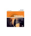 Struny do gitary akustycznej - D'Addario EJ10 Bronze Acoustic Guitar Strings
