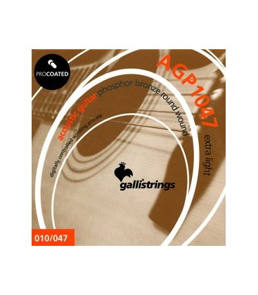 GALLI STRINGS AGP1047 - struny do gitary akustycznej