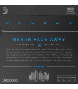 D'ADDARIO XTAPB1253 Phosphor Bronze - Struny do gitary akustycznej 12-53