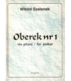 Nuty na gitarę Oberek nr 1 - Witold Szalonek