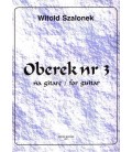 Nuty na gitarę Oberek nr 3 - Witold Szalonek