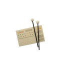 Rohema 61698 Drewniany zestaw TOM TOM 4 bębenki
