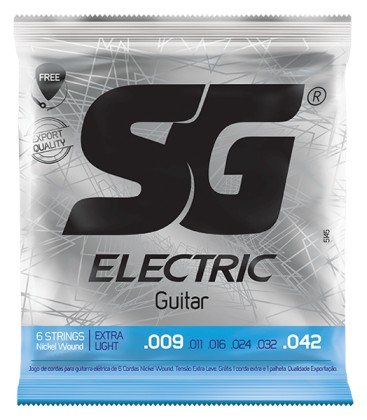 Struny do gitary elektrycznej SG 9-42