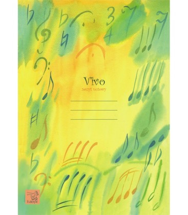 Zeszyt nutowy Vivo A4 - Euterpe