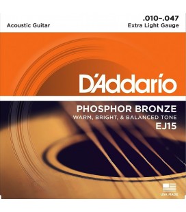 Struny do gitary klasycznej D'ADDARIO EJ15 (10-47) PHOSPHOR BRONZE