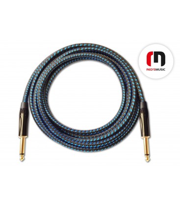 RED'S MUSIC kabel instrumentalny oplot - 6 m