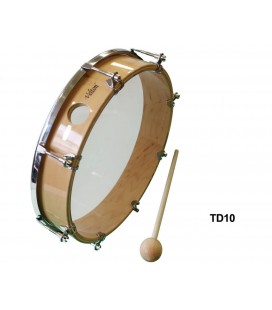Bębenek strojony z pałeczką 25 cm TD-10 Velton