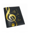 Organizer/ segregator nutowo-dokumentowy Agifty - muzyczny wzór A4