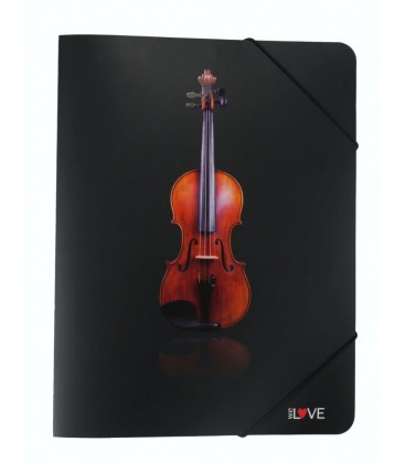 Agifty - teczka biurowa wzór klucz wiolinowy
