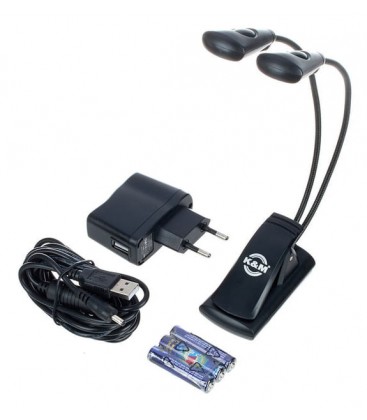 Lampka do pulpitu Double4 LED Flexlight - K&M 12245
