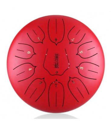 HLURU THL11-10 - Tongue Drum 11ton red
