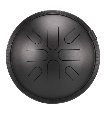 HLURU TA8-10 - Travel Tongue Drum 8 ton - ink black